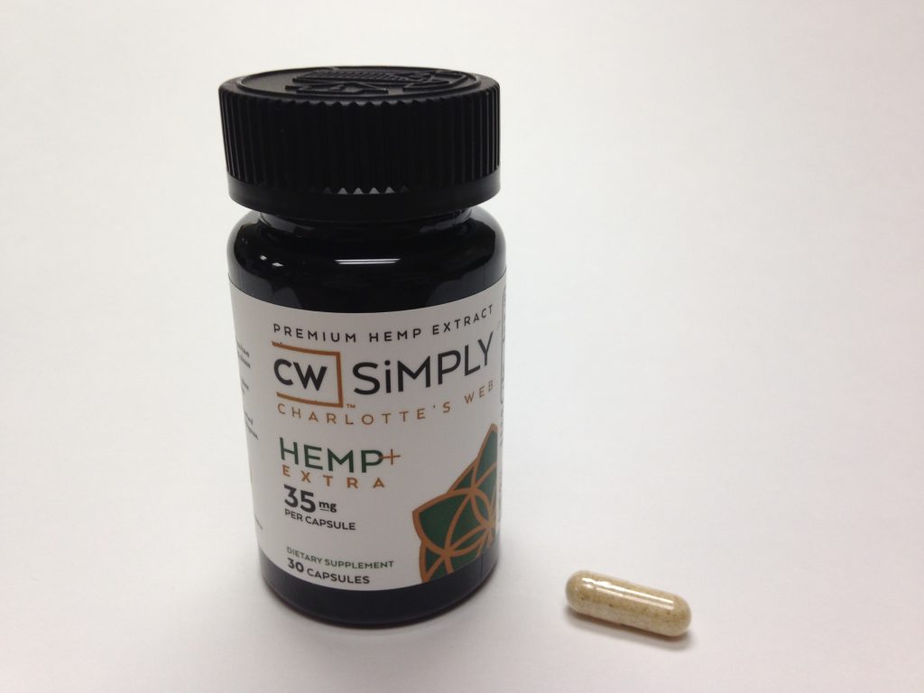 CW Simply Hemp Extra 35mg Capsules Pill