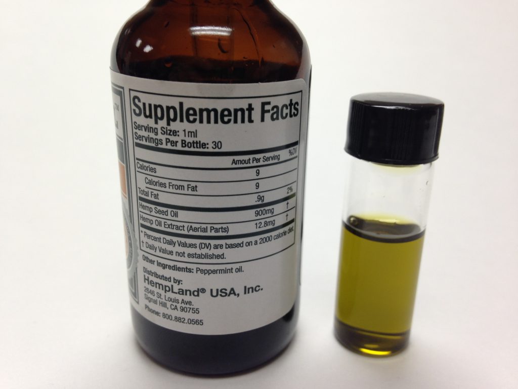 Cannabitol Full-Spectrum Hemp Oil 250 Supplement Facts