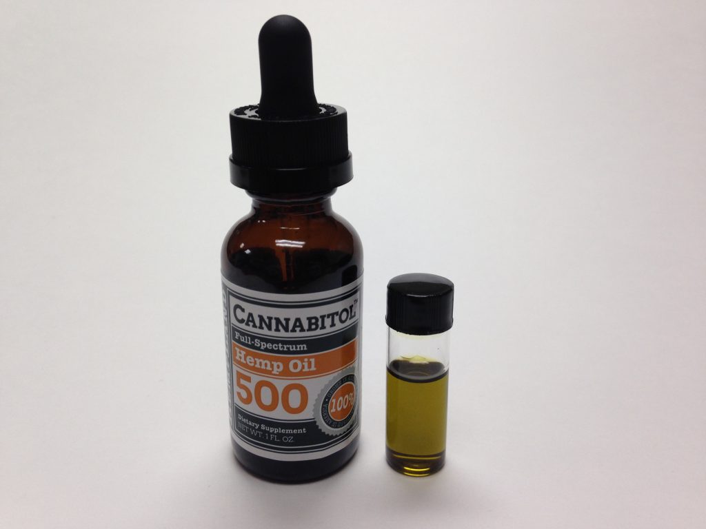 Cannabitol Full-Spectrum Hemp Oil 500 Oil